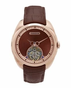 Discount ❤️ Heritor Automatic Men's Roman ⌚ Watch ⌚ Watches 🧨