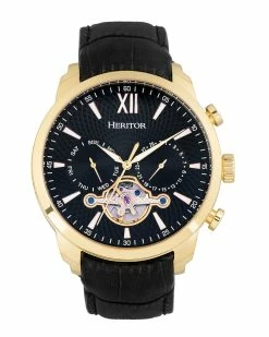 Coupon ✨ Heritor Automatic Men's Arthur ⌚ Watch ⌚ Watches 🎉