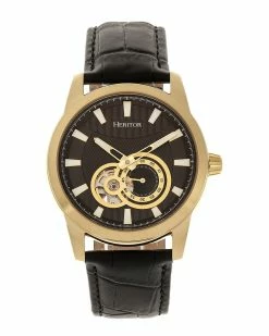 Outlet 🌟 Heritor Automatic Men's Davidson ⌚ Watch ⌚ Watches 👍
