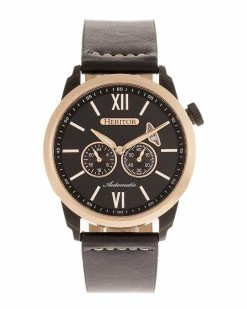 Promo 🎁 Heritor Automatic Men's Wellington ⌚ Watch ⌚ Watches ✔️