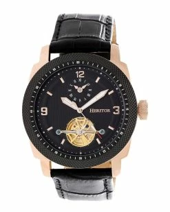 Outlet 🎁 Heritor Automatic Men's Helmsley ⌚ Watch ⌚ Watches 😉
