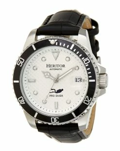Outlet 🌟 Heritor Automatic Men's Lucius ⌚ Watch ⌚ Watches Brownblue 👏 -Heritor shop 6010283123 RLLZ blackwhite 1 1
