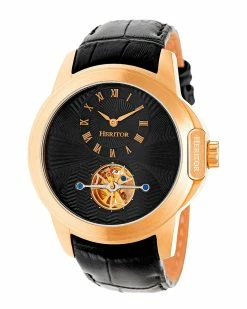 Coupon 🧨 Heritor Automatic Men's Windsor ⌚ Watch ⌚ Watches 🎁