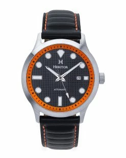 Promo 😍 Heritor Automatic Men's Bradford ⌚ Watch ⌚ Watches 🎁