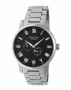 Discount 🎉 Heritor Automatic Men's Romulus ⌚ Watch ⌚ Watches ❤️