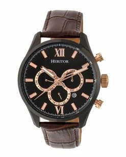 Top 10 ✨ Heritor Automatic Men's Benedict ⌚ Watch ⌚ Watches 🛒