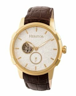 Discount ❤️ Heritor Automatic Men's Callisto ⌚ Watch ⌚ Watches 🎉