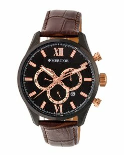 New 🔥 Heritor Automatic Men's Prescott ⌚ Watch ⌚ Watches ⭐