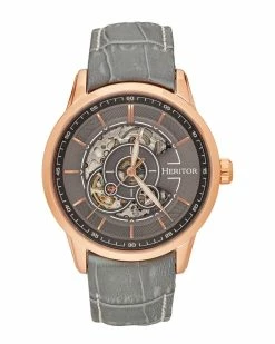 New 😉 Heritor Automatic Men's Davies ⌚ Watch ⌚ Watches 👏