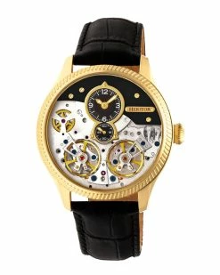 Outlet 💯 Heritor Automatic Men's Winthrop ⌚ Watch ⌚ Watches 🎉